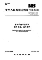 NB/T 47013.1-2015  承壓設(shè)備無(wú)損檢測(cè) 第1部分:通用要求