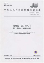 JB/T 6012.3-2008  內燃機 進、排氣門 第3部分: 磁粉探傷
