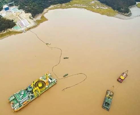 世界首個500千伏海纜主纜“安家”東海