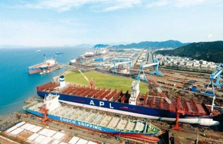 舟山中遠海運重工前兩月生產經營形勢持續向好