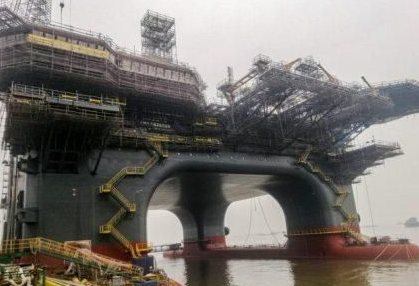 招商局重工半潛起重船"OOS Walcheren"號發動機首次試車