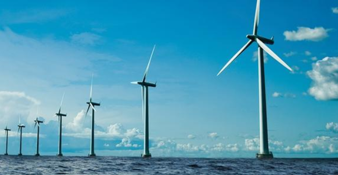 國內近海風電第一塔基礎工程完工