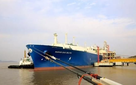 里程碑！中海油浙江LNG迎來第300船LNG
